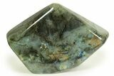 Flashy, Free-Standing Polished Labradorite - Madagascar #219687-1